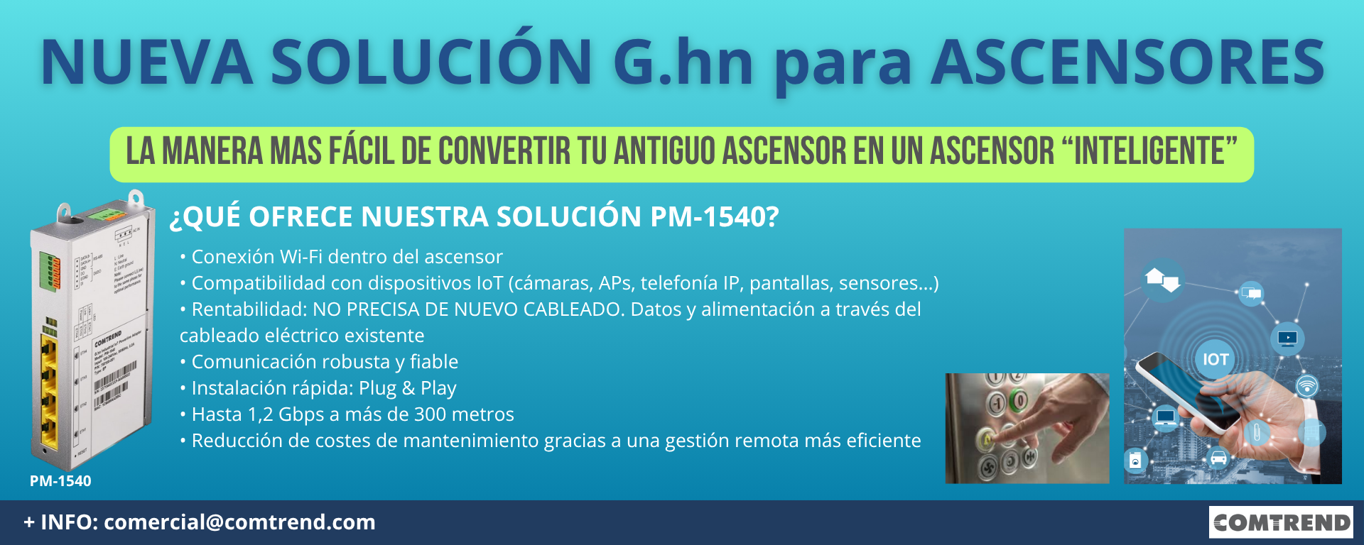 PM1540 ELEVATORS