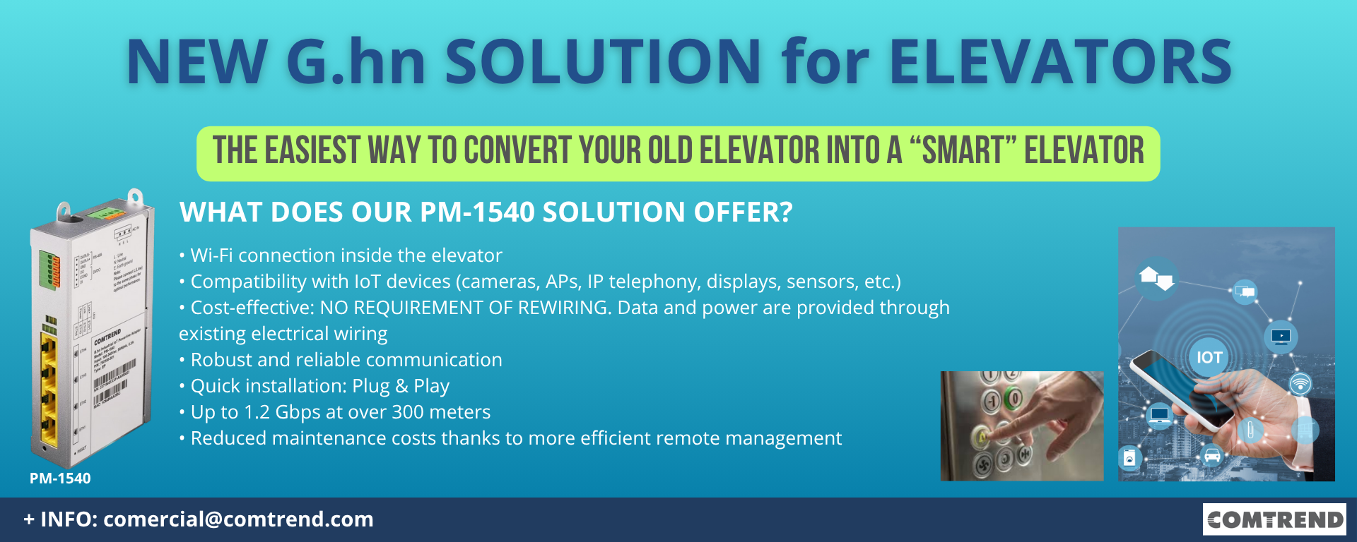 PM1540 ELEVATORS